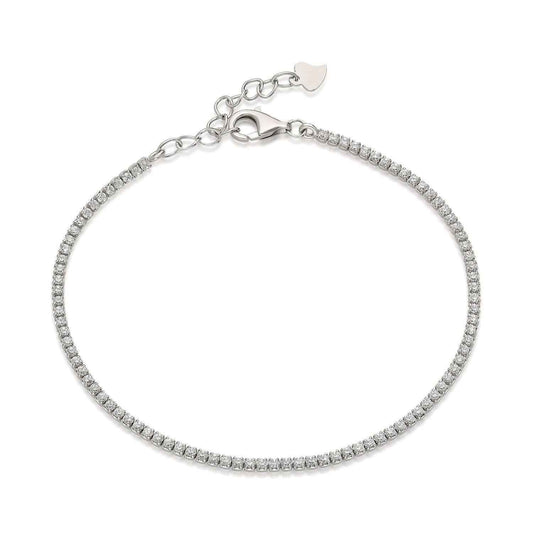 Tennis Silver Bracelet
