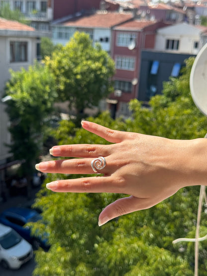 Bague en argent Danse de la Dualité