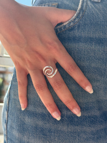 Bague en argent Danse de la Dualité