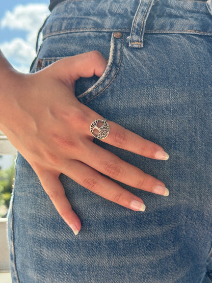 Bague en argent Racines de la vie