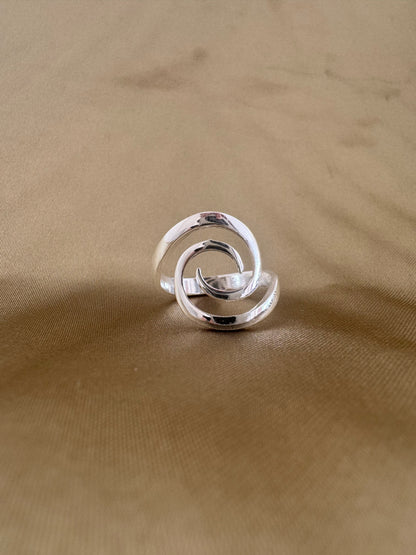 Bague en argent Danse de la Dualité
