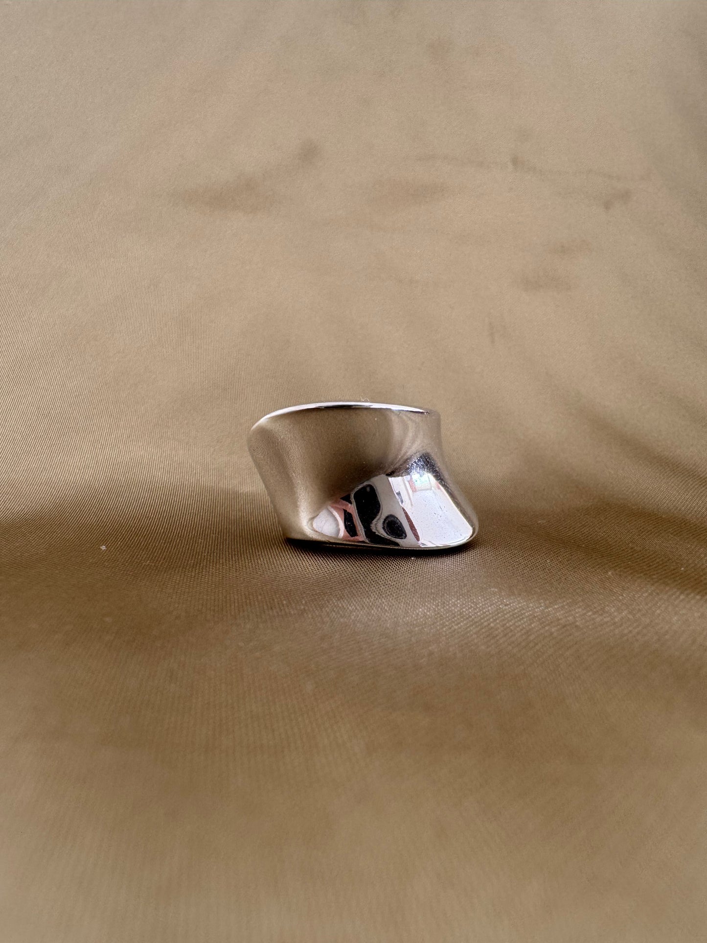 Bague en argent Flow Form
