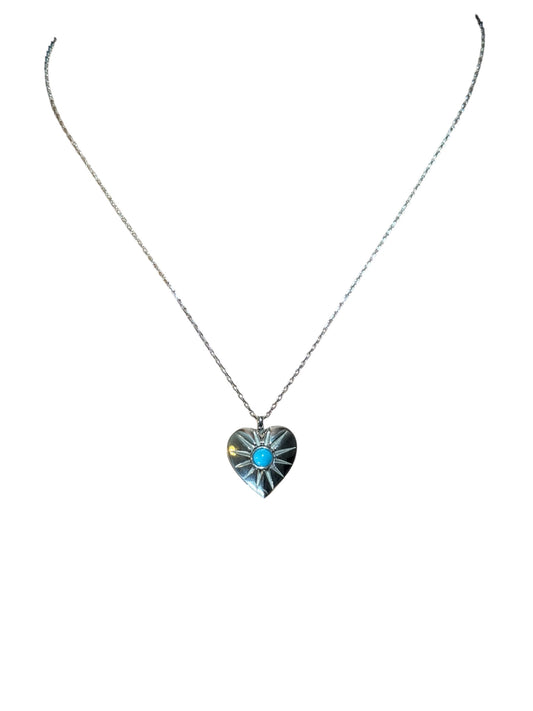 Heart Silver Necklace