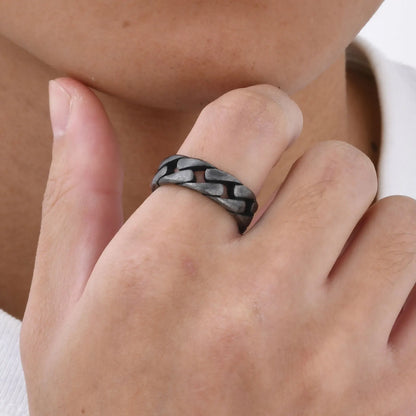 The Classic Cuban Link Ring for Men