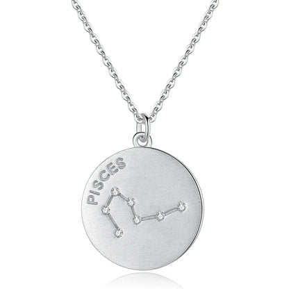 Zodiac Coin Necklace