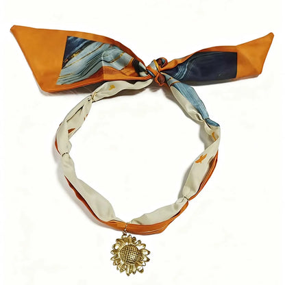 Ocean Scarf Necklace