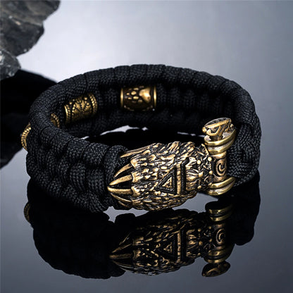 The Viking Berserker's Bear Claw Bracelet