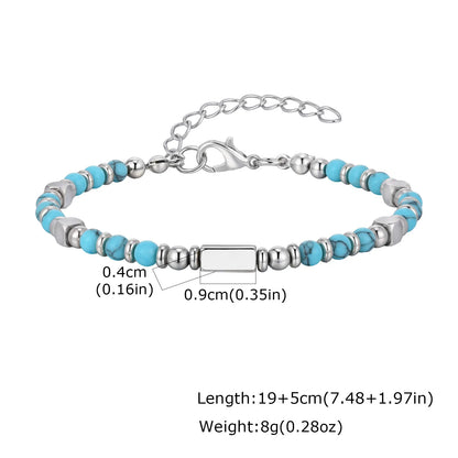 Hybrides Tigerauge-Perlenkettenarmband