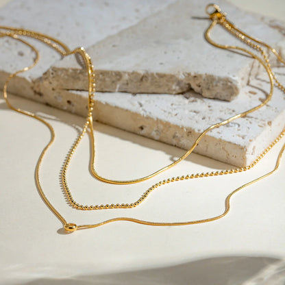 Cross Multi Layer Necklace