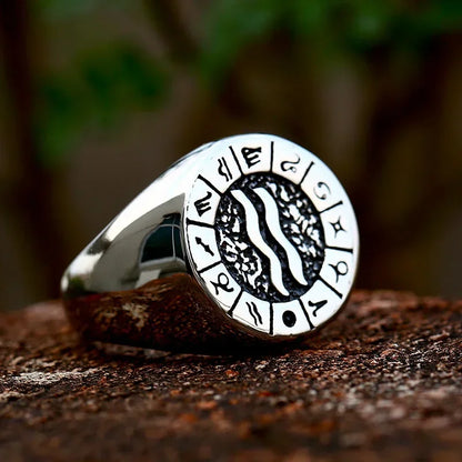 The Zodiac Signet Ring