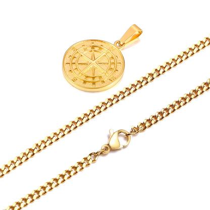 Viking North Star Anchor Medaille