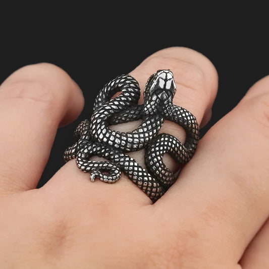 The Midgard Serpent Viking Ring