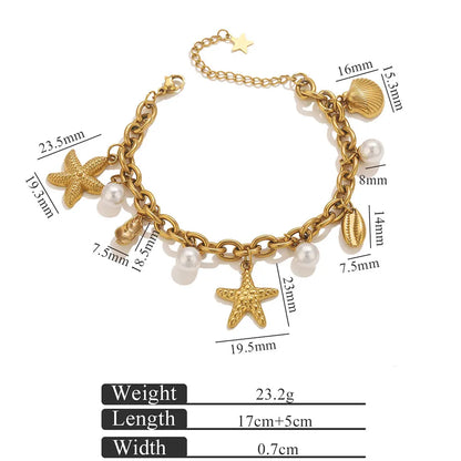 Beach Charm Bracelet