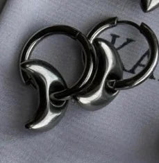 Heart & Star Hoop Earrings