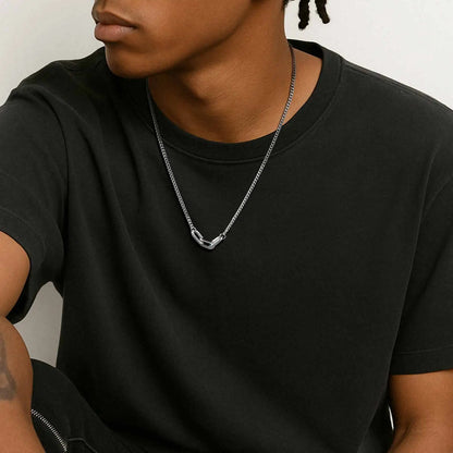 Retro Style Chunky Chain Necklace