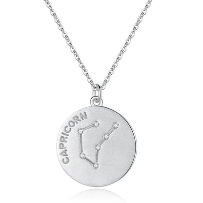Zodiac Coin Necklace