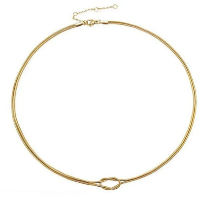 Infinity Love Knot Armband und Halskette
