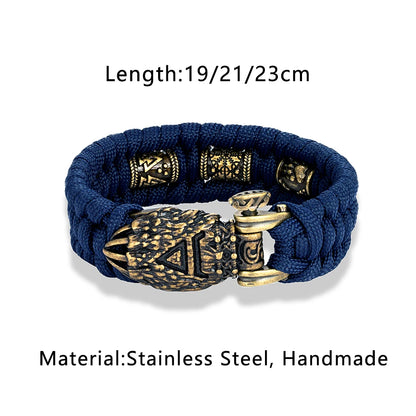 The Viking Berserker's Bear Claw Bracelet