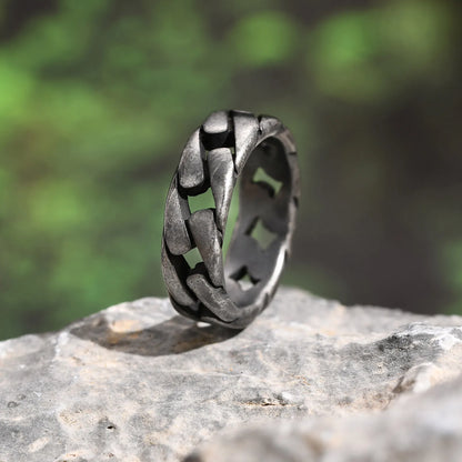 The Classic Cuban Link Ring for Men