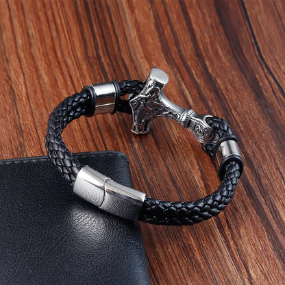 Echtlederarmband mit Magnetverschluss