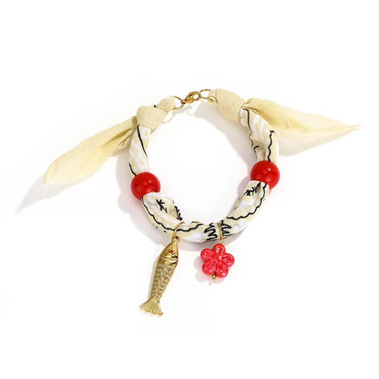 Waterproof Silk-Feel Scarf Anklet