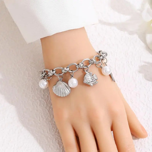 Bohemian Starfish Shell Bracelet