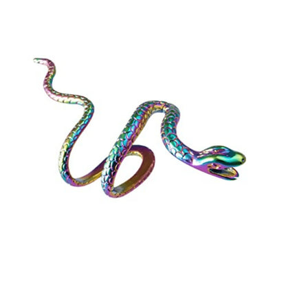 Spiral-Schlangen-Ohrmanschette ohne Piercing
