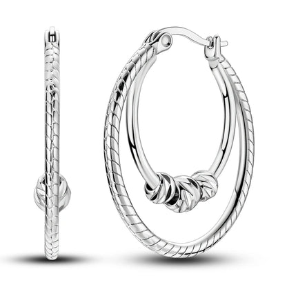 Double Hoop Earrings