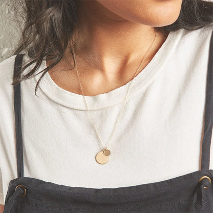 Round Pendant Necklace