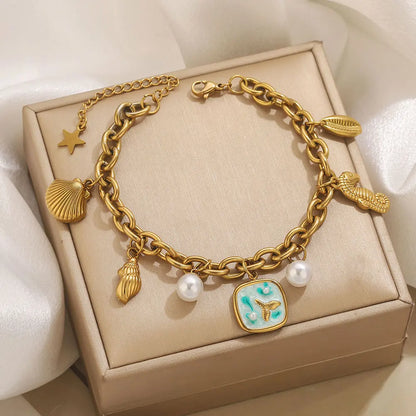 Beach Charm Bracelet