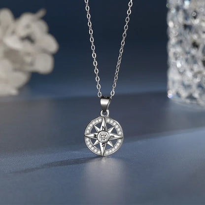 Pointed Star Compass Necklace