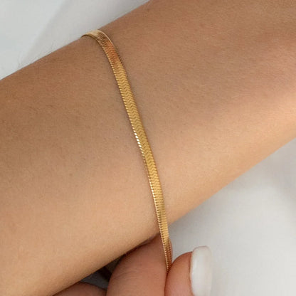 Luxus-Schlangenkettenarmband