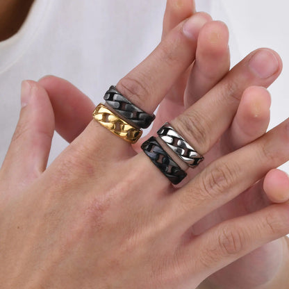 The Classic Cuban Link Ring for Men