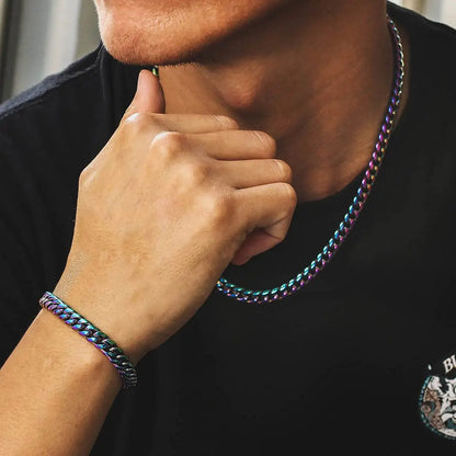 10mm Cuban Link Chain Bracelet