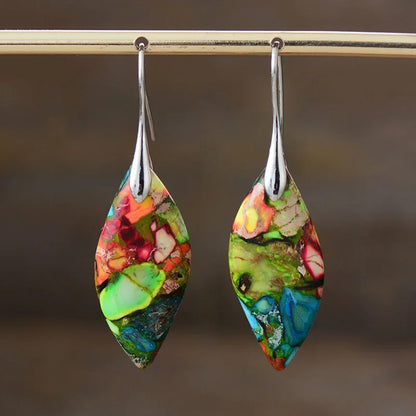 Bohemian Emperor Stone Earrings