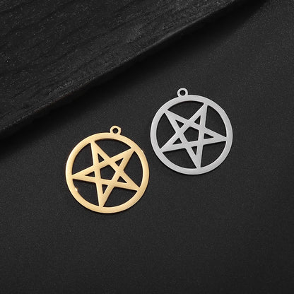 Gothic Pentagram Amulet Necklace