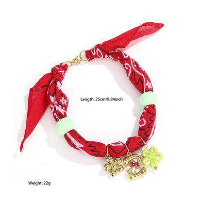 Waterproof Silk-Feel Scarf Anklet