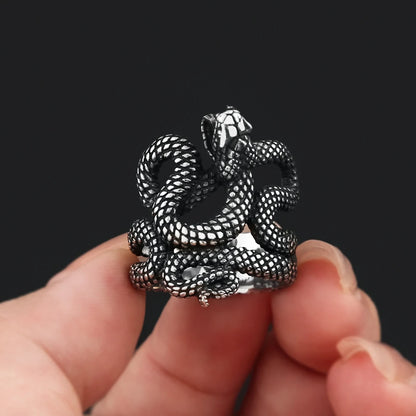 The Midgard Serpent Viking Ring