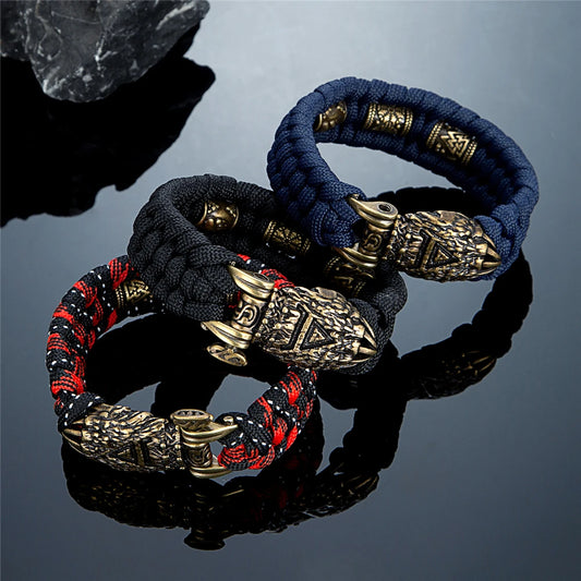 The Viking Berserker's Bear Claw Bracelet
