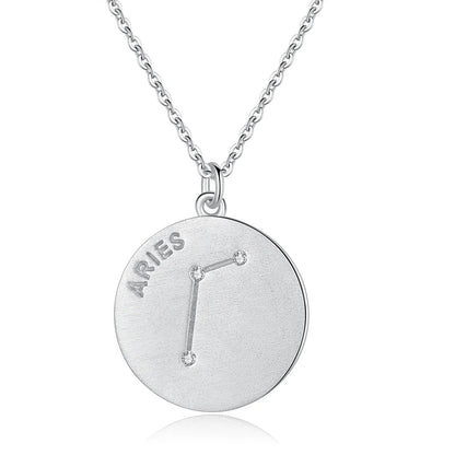 Zodiac Coin Necklace