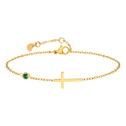 Gestapeltes Charm-Armband