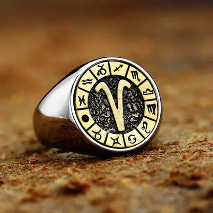 The Zodiac Signet Ring