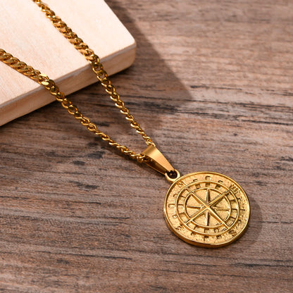Viking North Star Anchor Medaille