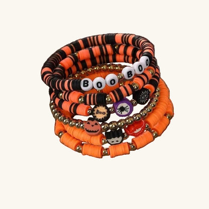 6-Pack of Halloween Character Bracelets