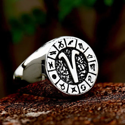 The Zodiac Signet Ring