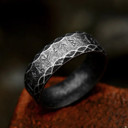 The Elder Futhark Viking Rune Ring