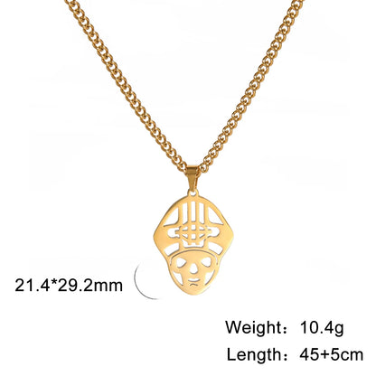 The Dancing Skeleton Charm Necklace