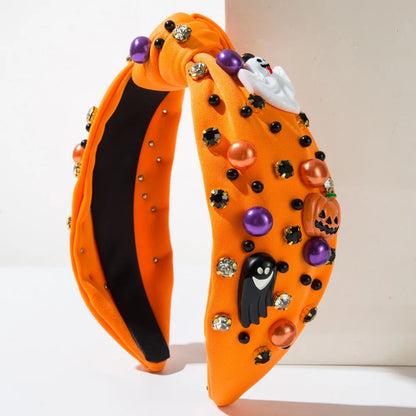 Festive Beaded Halloween Headbands
