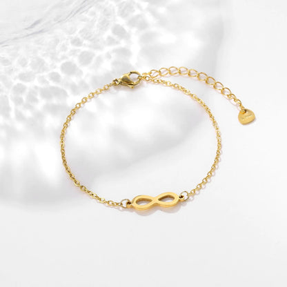 Charm-Armband mit Unendlichkeitssymbol