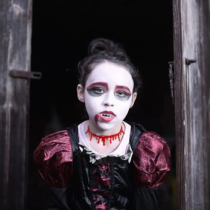 Realistic Blood Drip Choker Necklace